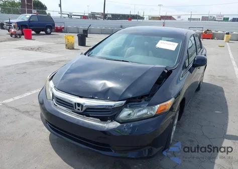2012 Honda Civic Lx z USA, uszkodzony, nr VIN 19XFB2F57CE369002